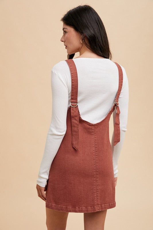 Oakley Denim Overall Dress