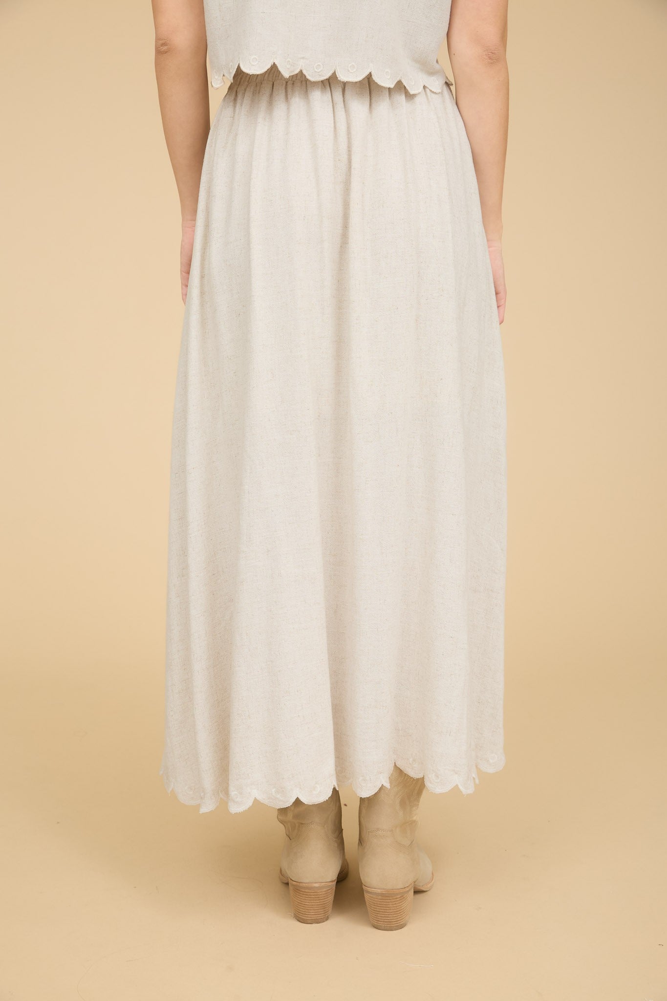 Mimi Scalloped Skirt