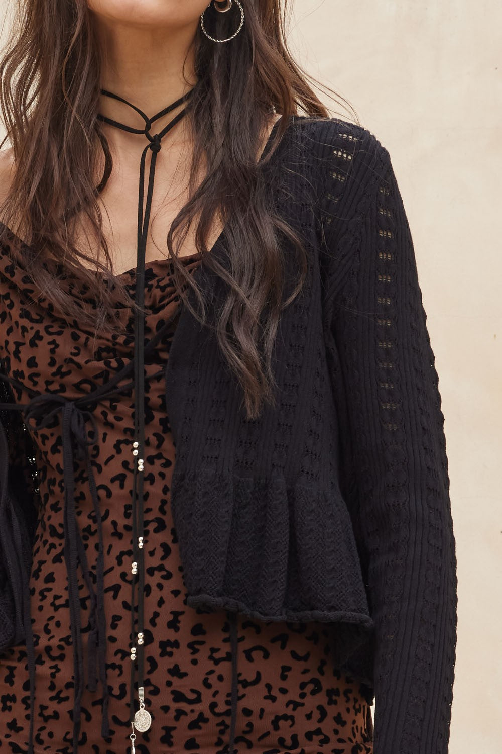 Leyton Peplum Cardigan