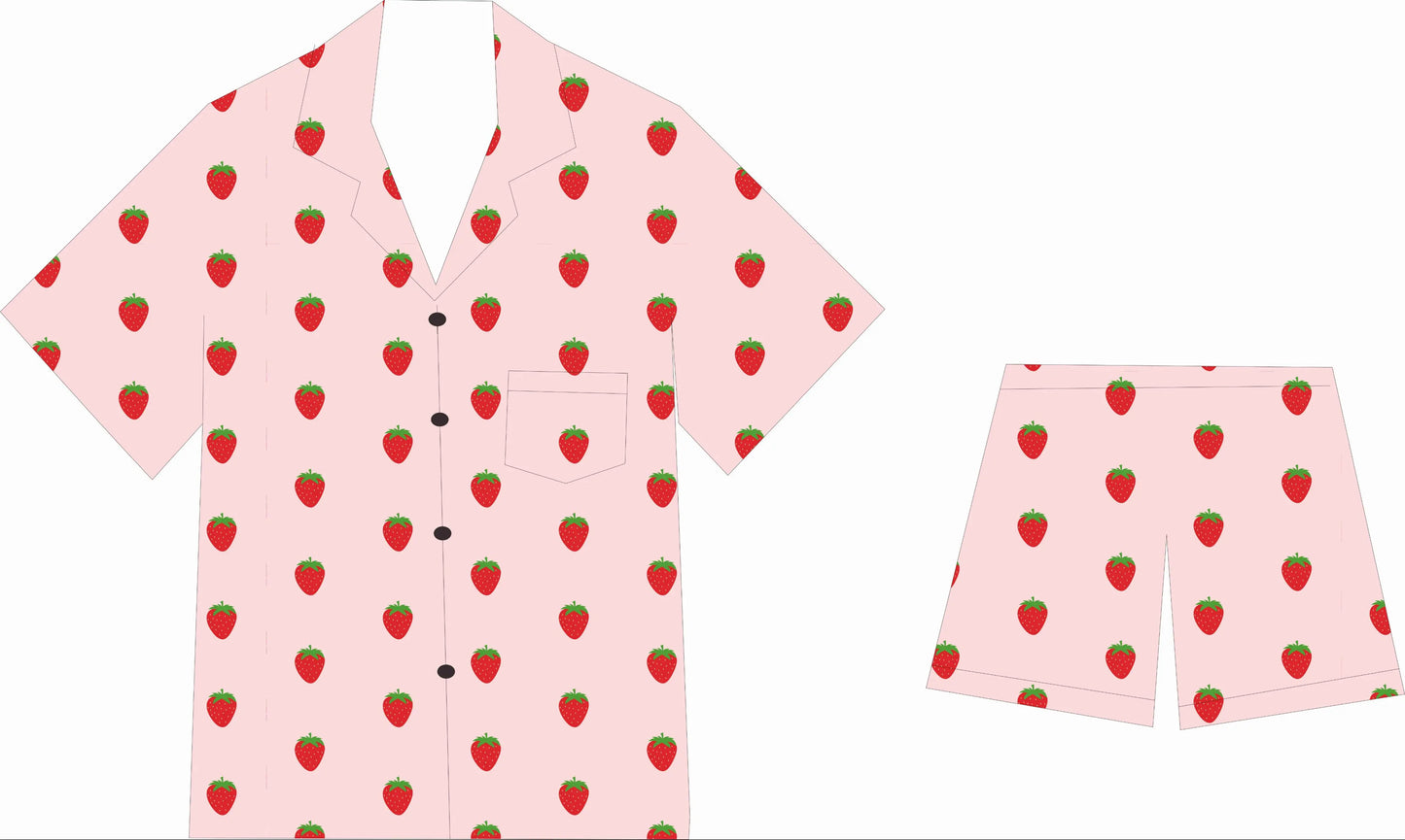 Berry Bliss Adult Short Set