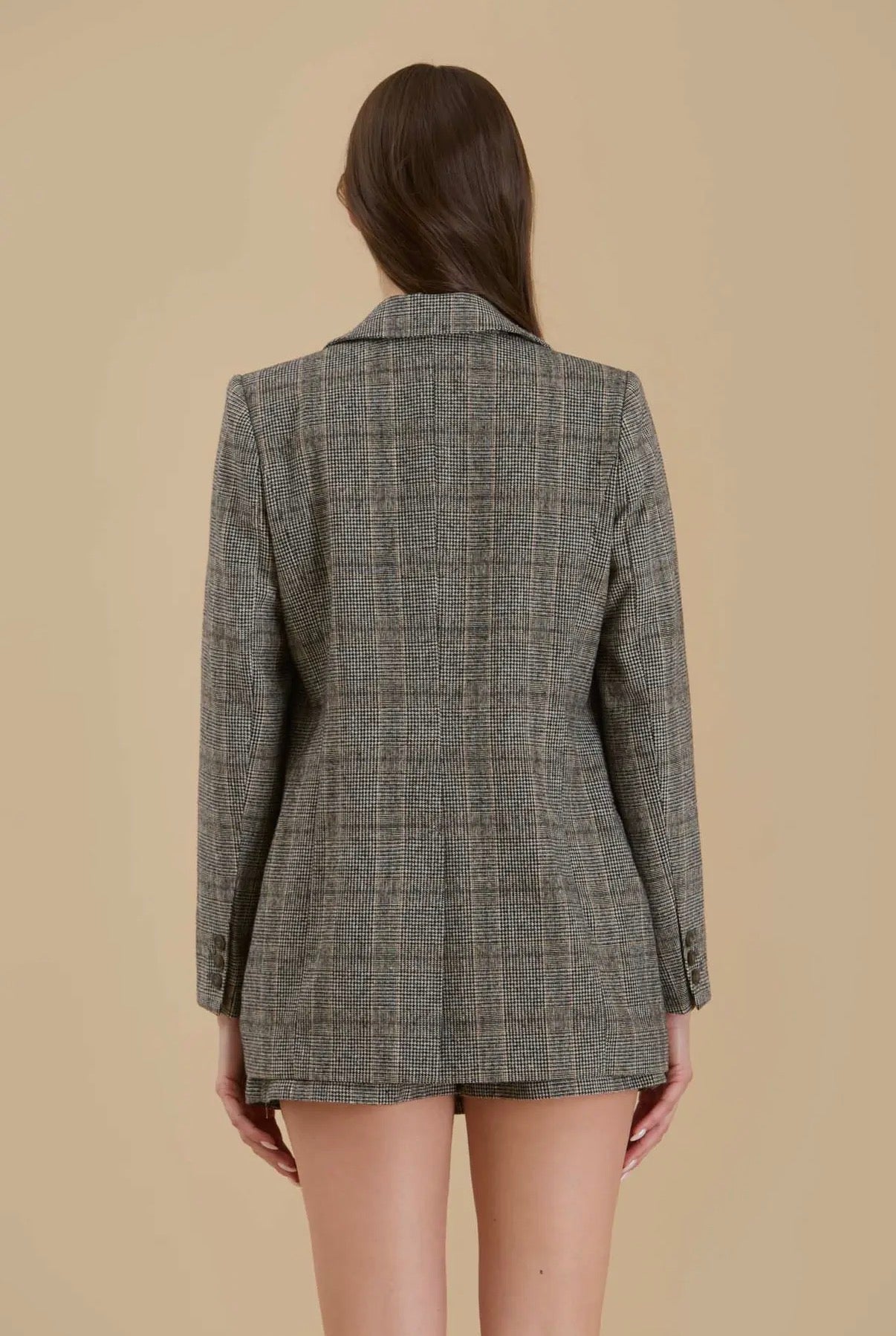Hunter Plaid Blazer
