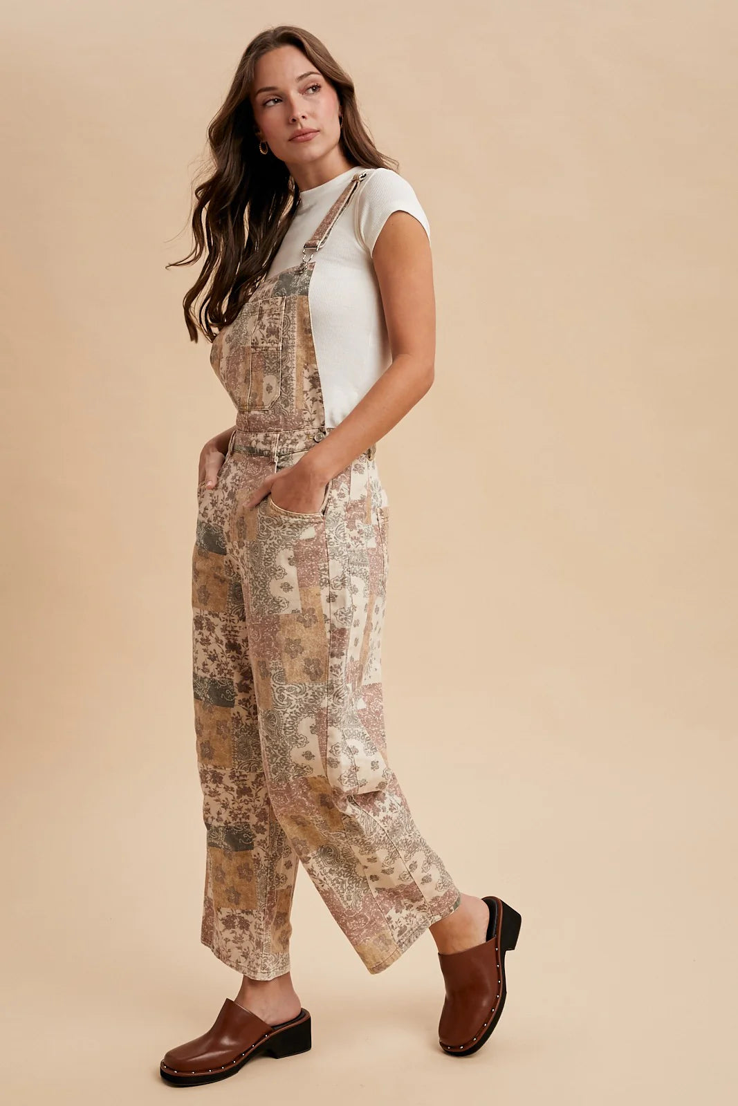 The Libby Vintage Boho Overalls