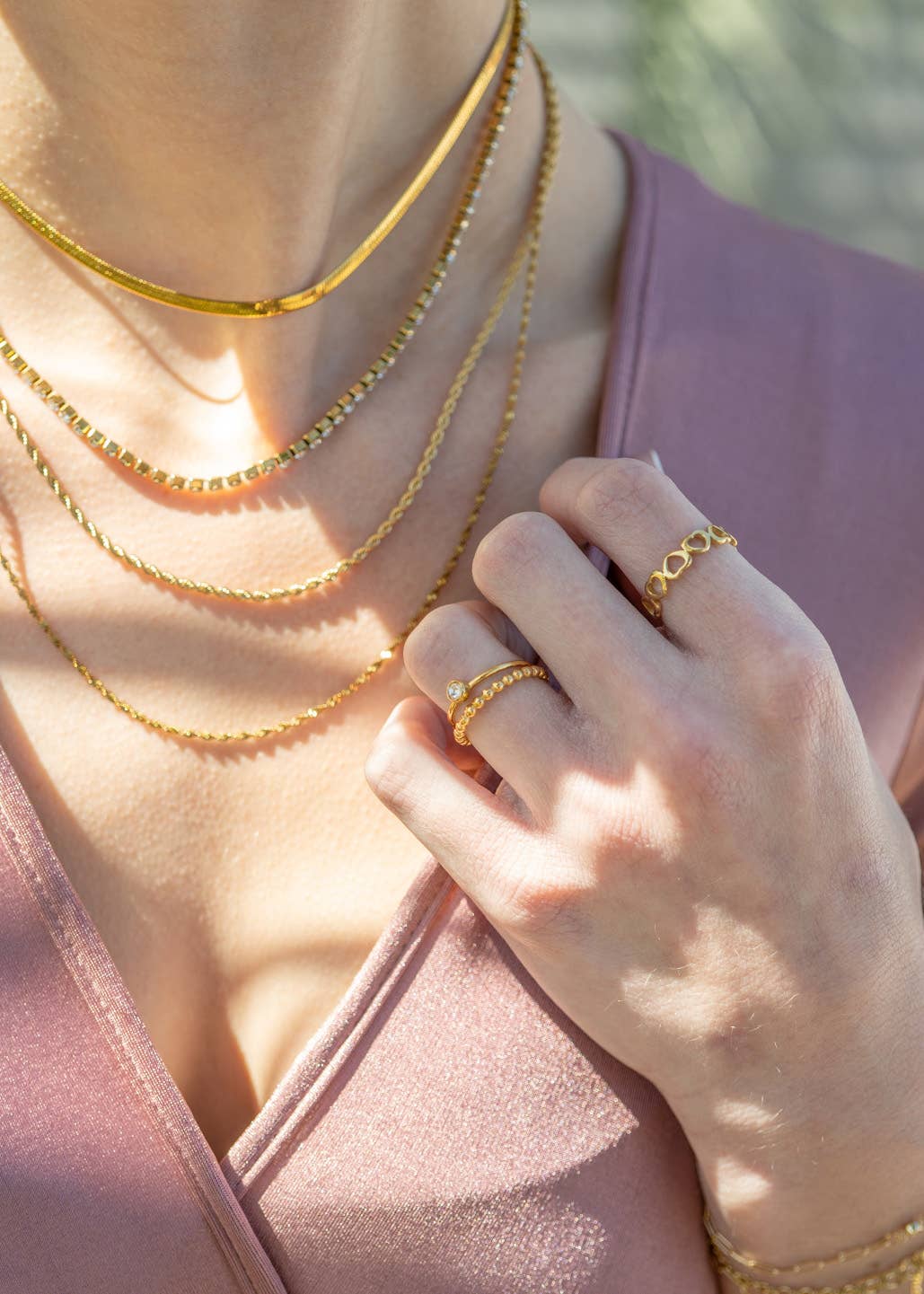 Cady Rope Chain Necklace