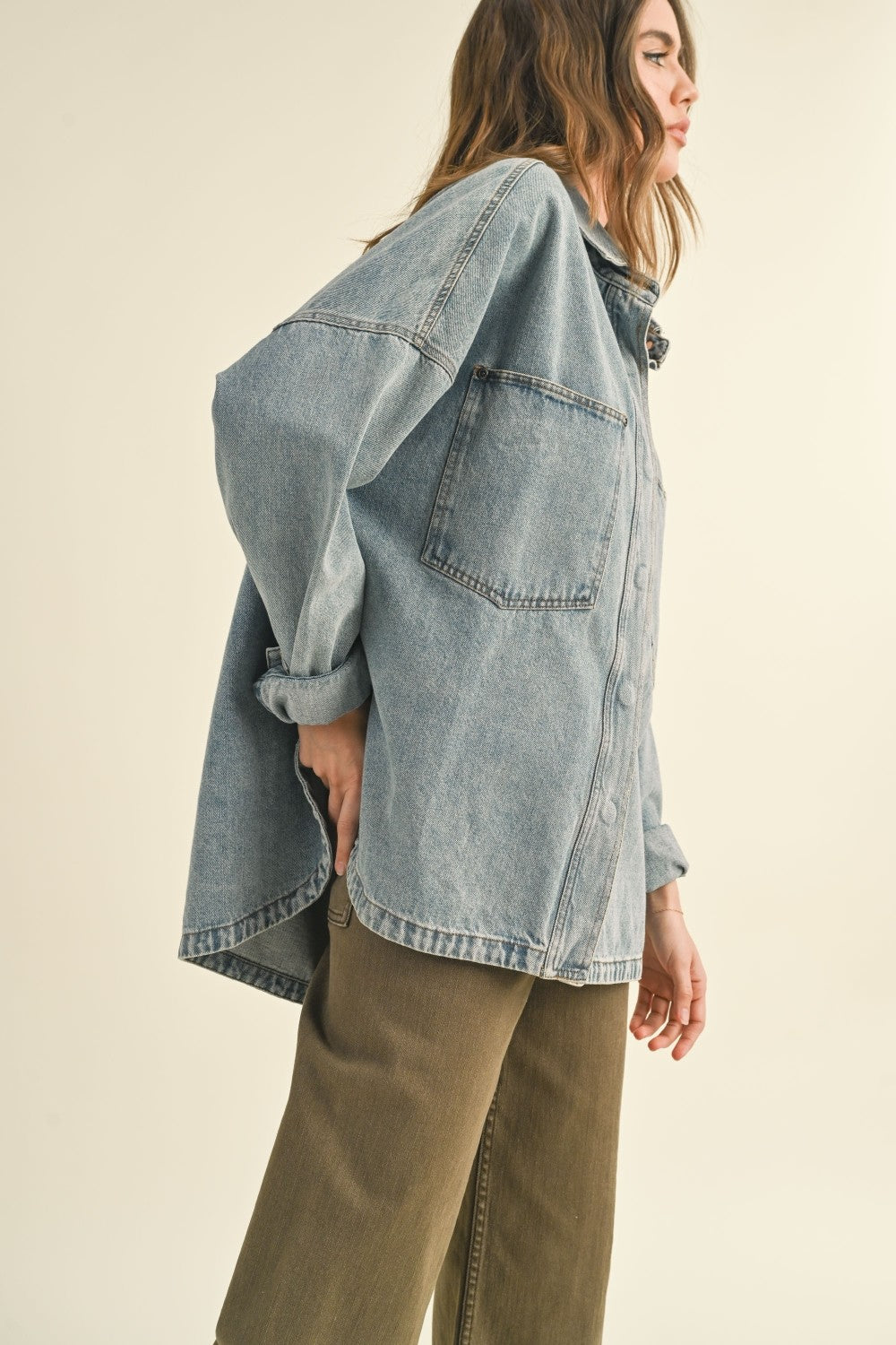 Briar Denim Shacket