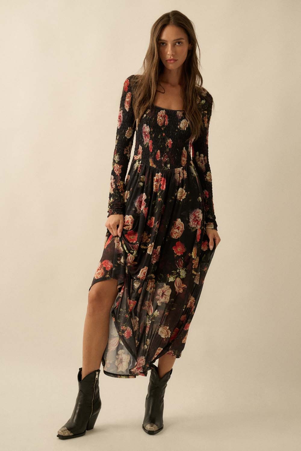 Jordan Floral Maxi Dress