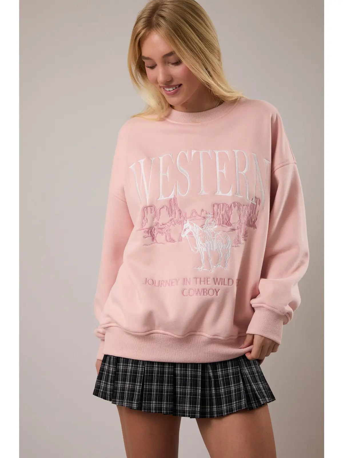 Western Graphic Sweatshirt