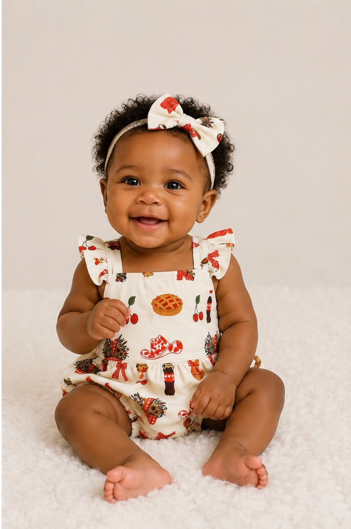 Sweet Americana Romper