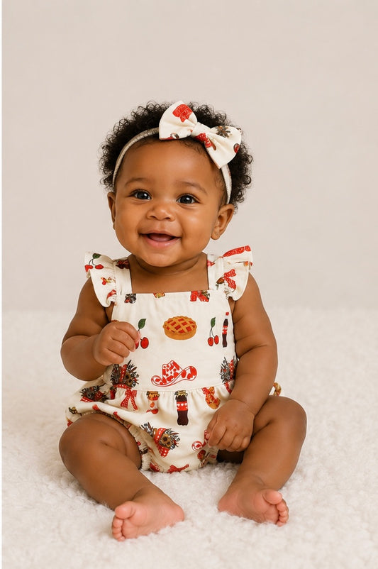 Sweet Americana Romper