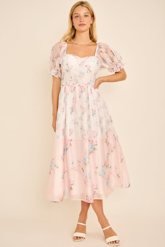Secret Garden Midi Dress