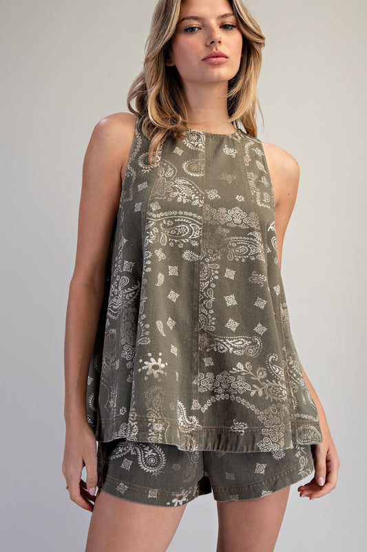 James Paisley Swing Top