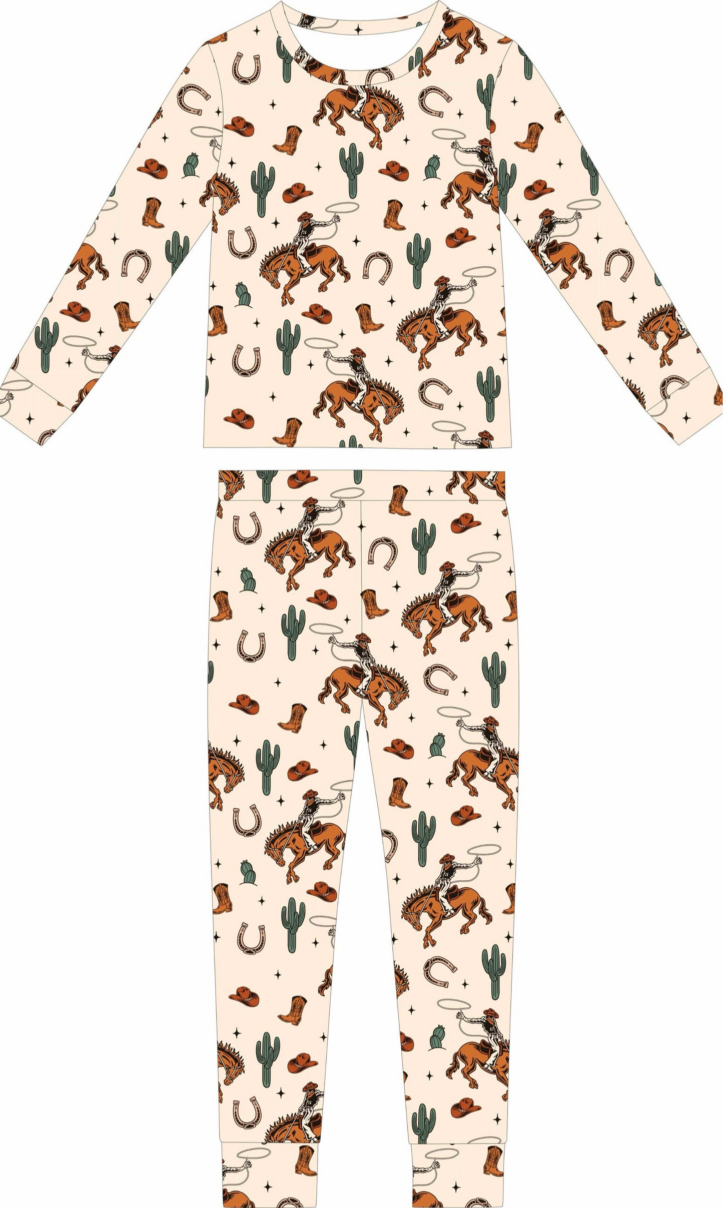 Rope & Rider Long Sleeve Set