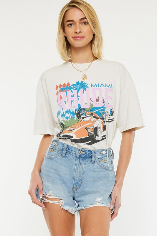 Langley Denim Shorts