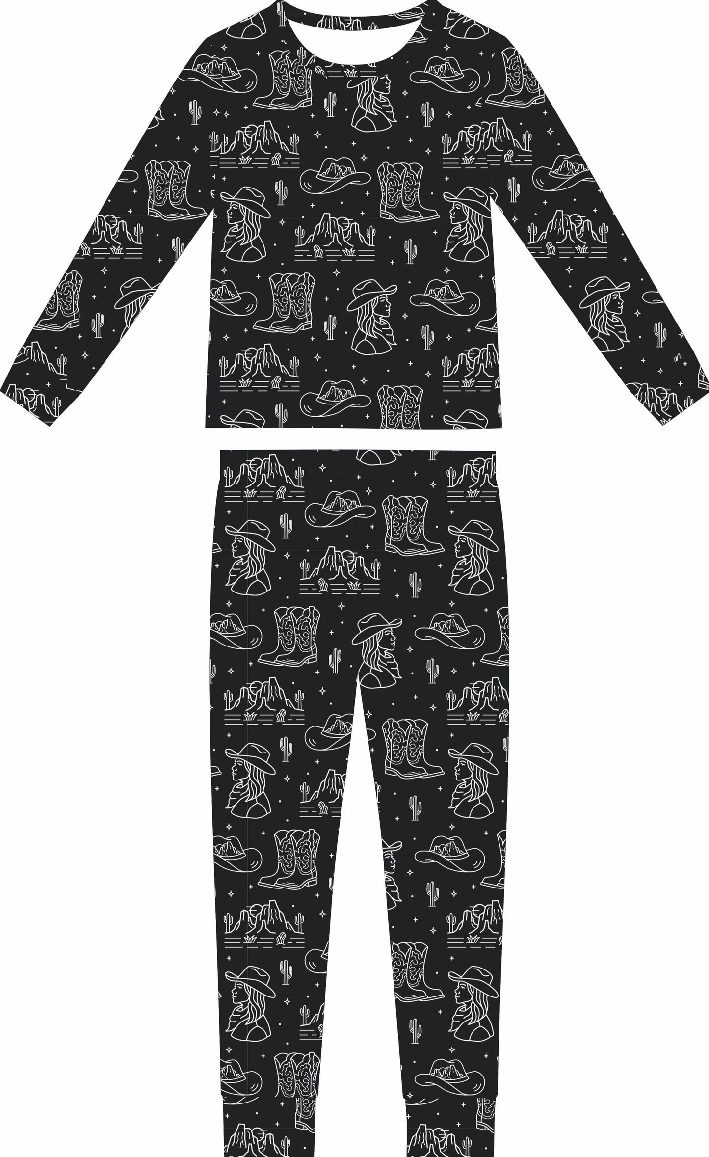 Long Live Cowgirls Long Sleeve Set