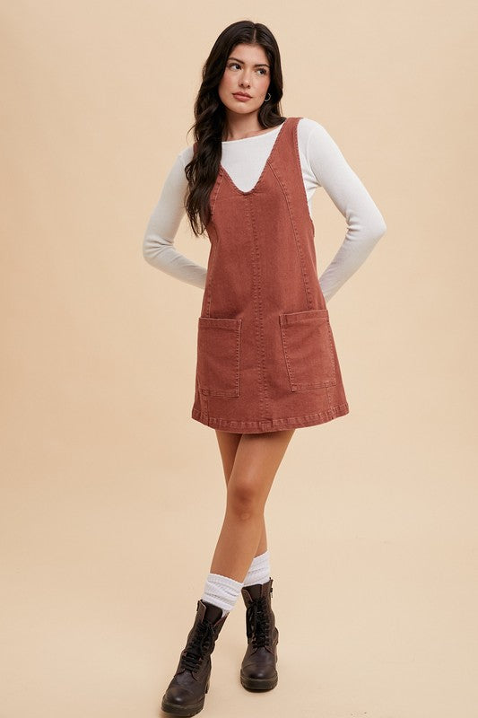 Oakley Denim Overall Dress
