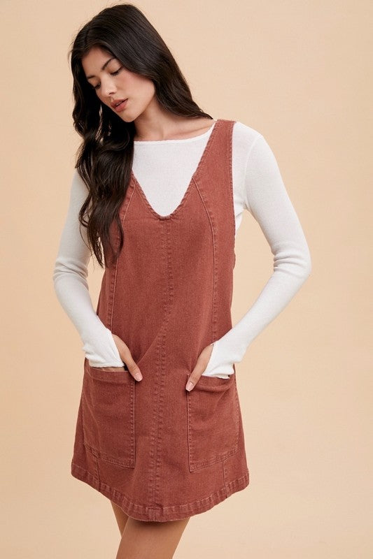 Oakley Denim Overall Dress