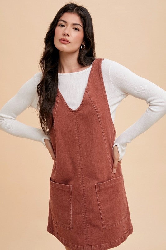 Oakley Denim Overall Dress