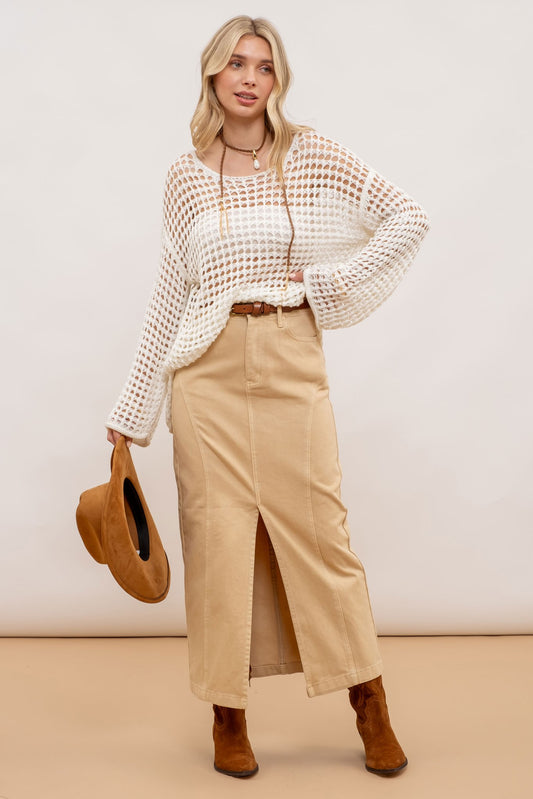 Hayden Denim Skirt