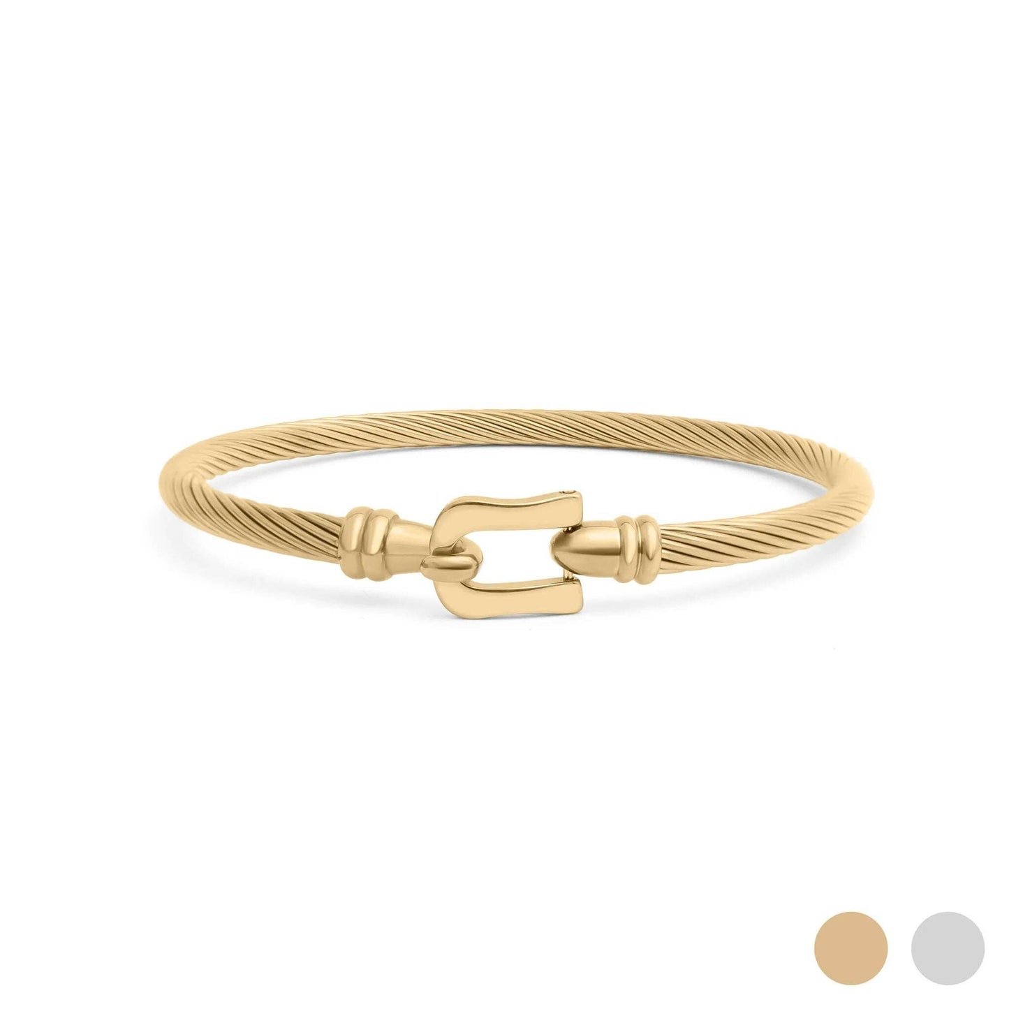 Khari  Buckle Clasp Bangle Bracelet