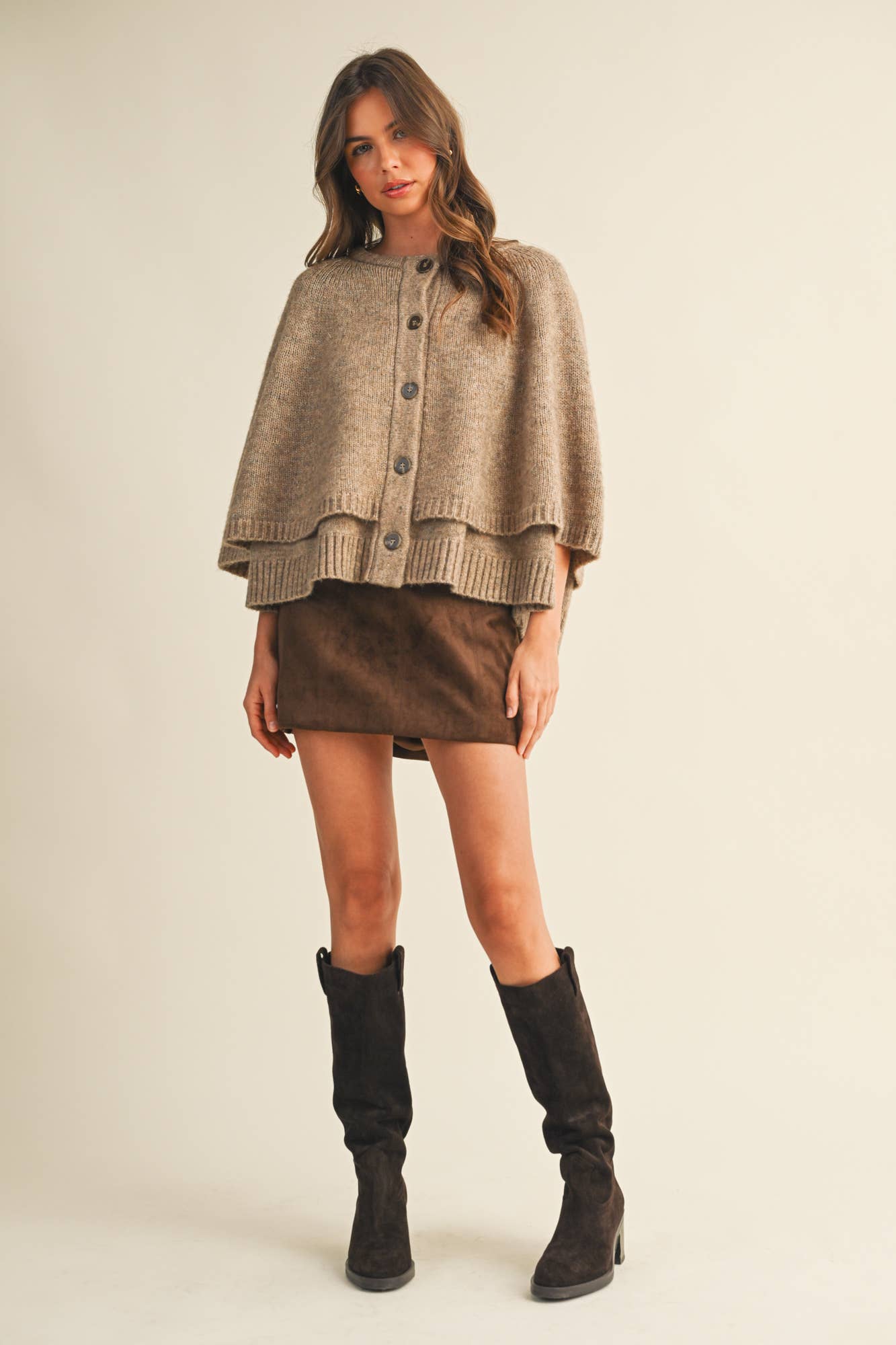 Sadie Suede Mini Skirt