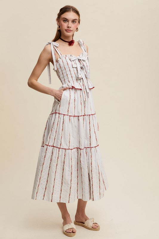 Emmy Floral Midi Dress