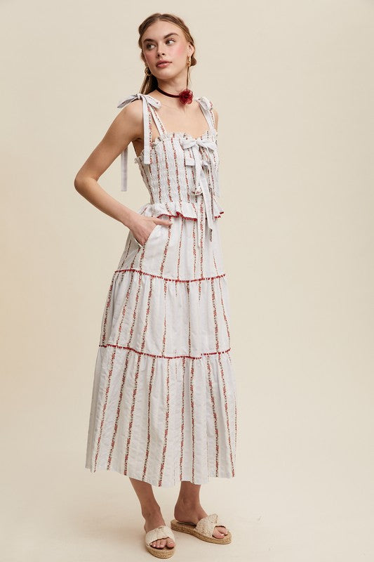 Emmy Floral Midi Dress