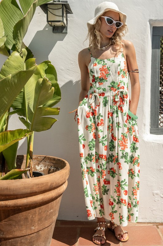 Sweet Cherry Pie Maxi Dress