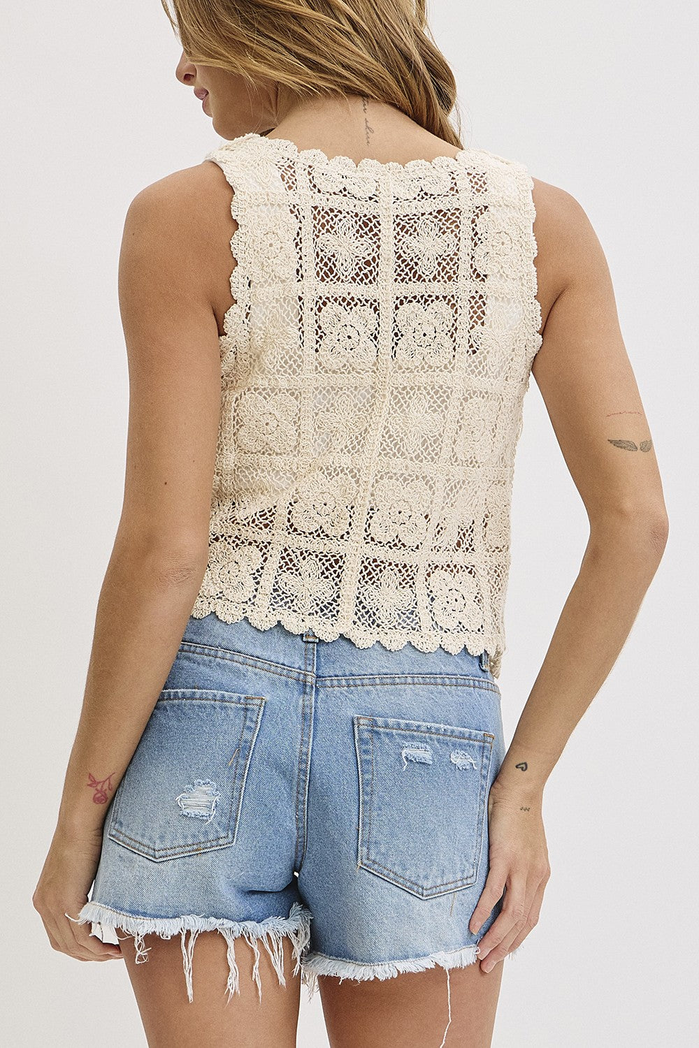 Keeley Crochet Tank