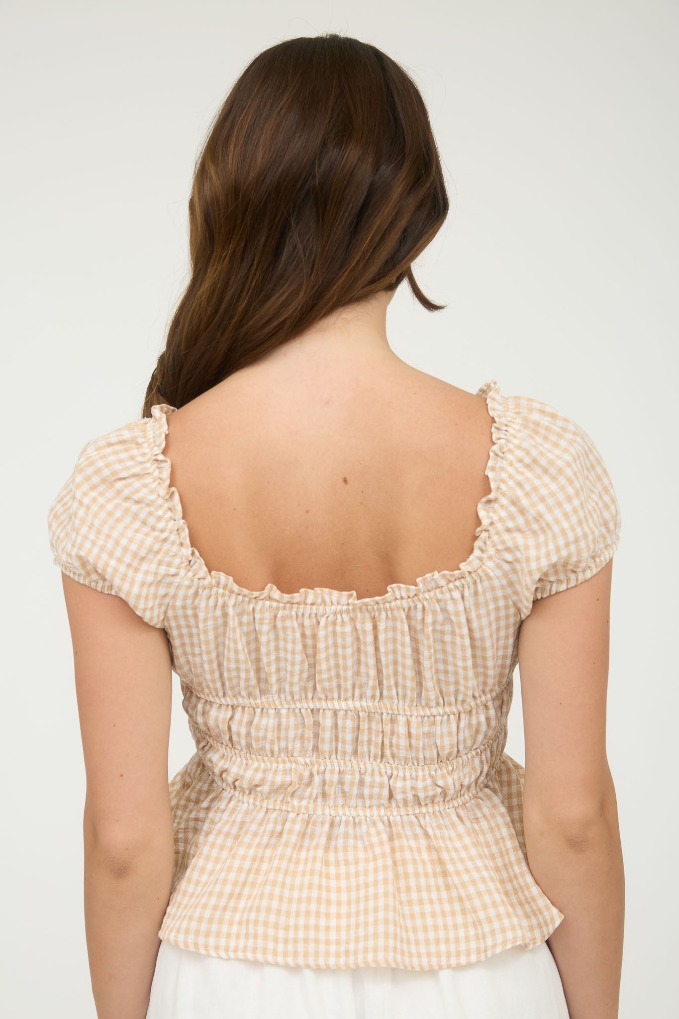 Daisy Gingham Top