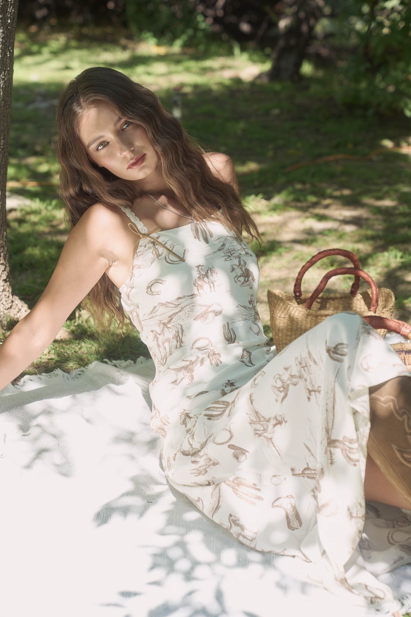 Cowboy Daydream Maxi Dress