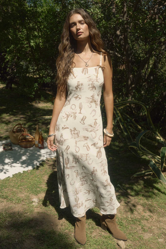 Cowboy Daydream Maxi Dress
