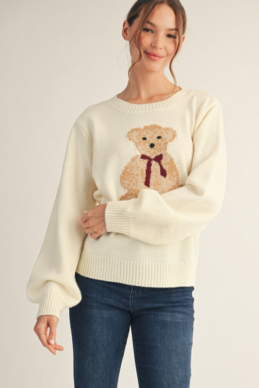 Cocoa Bear Sweater