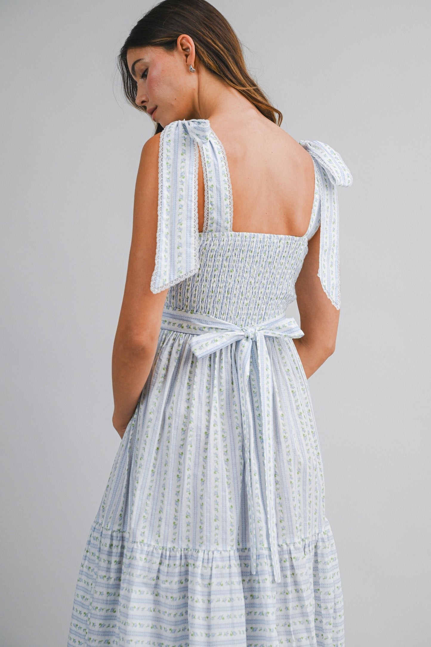 Cambrey Floral Mdid Dress