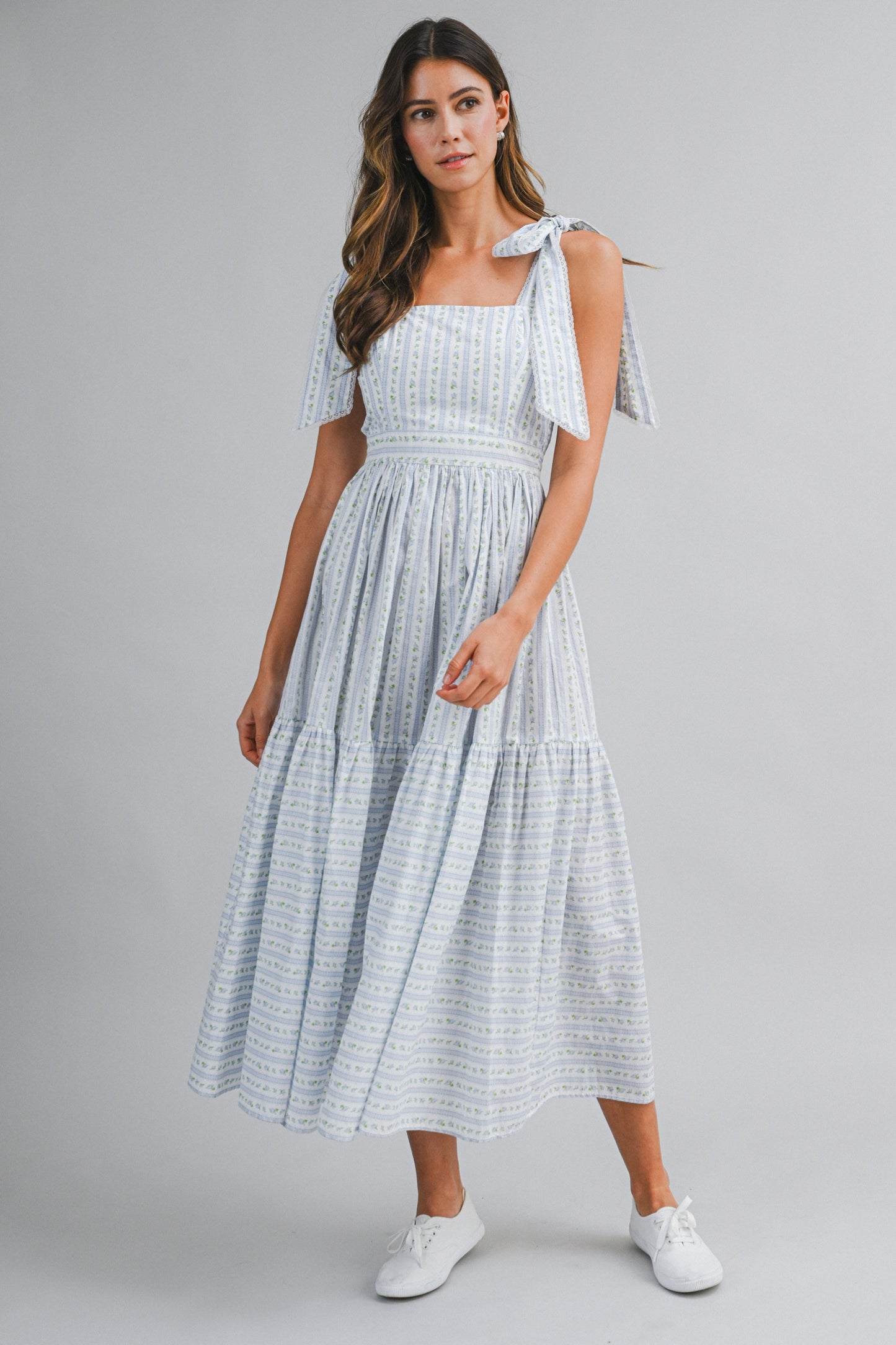 Cambrey Floral Mdid Dress