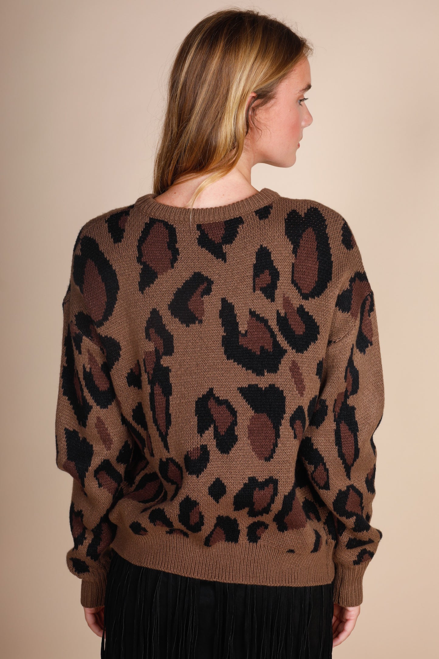 Mimi Leopard Sweater