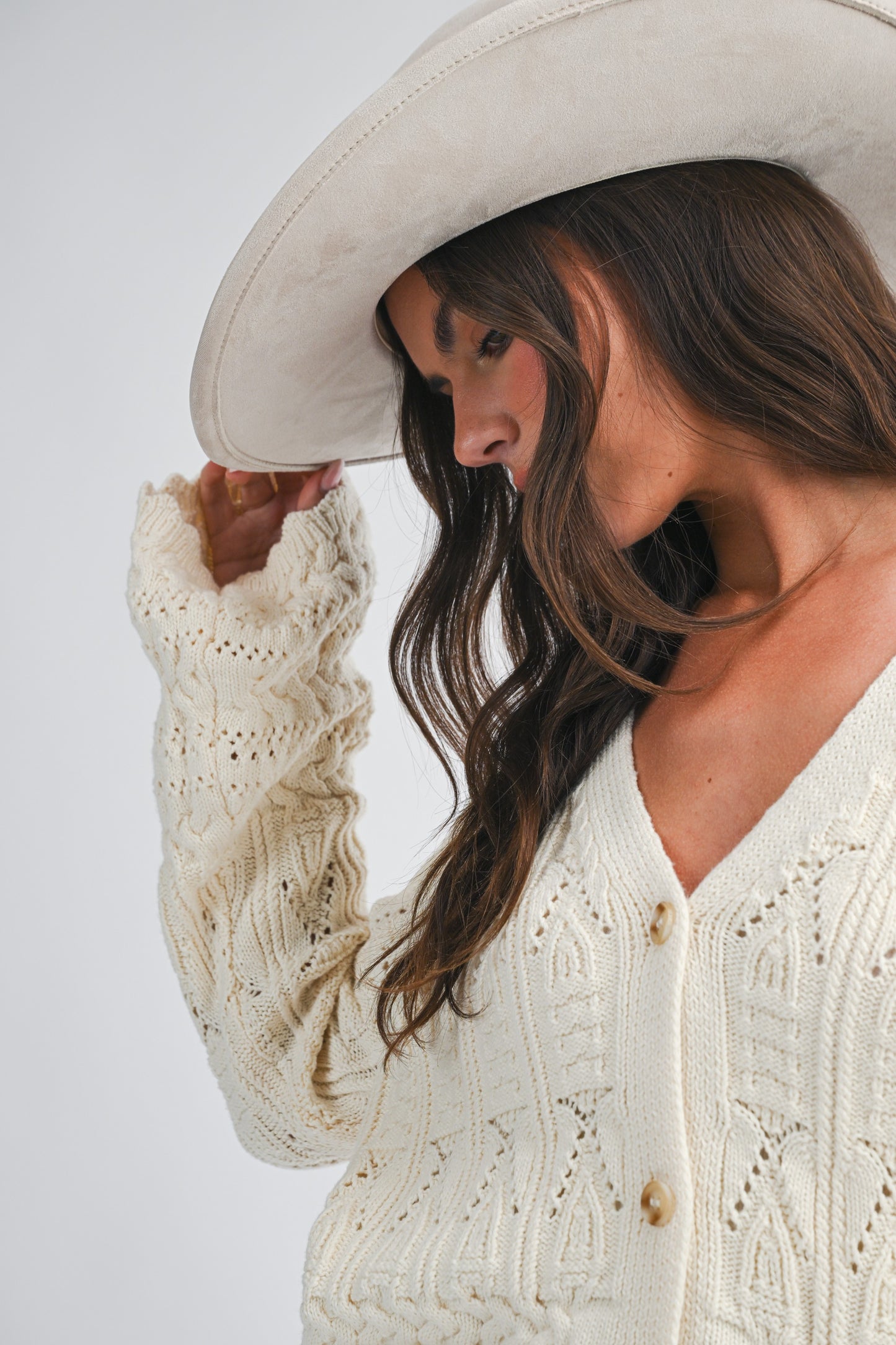 Wylie Pointelle Cardigan