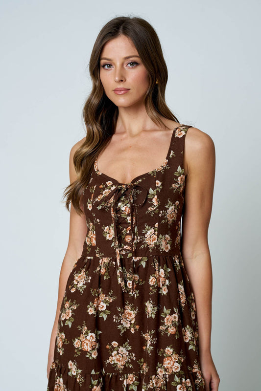 Quinn Floral Midi Dress