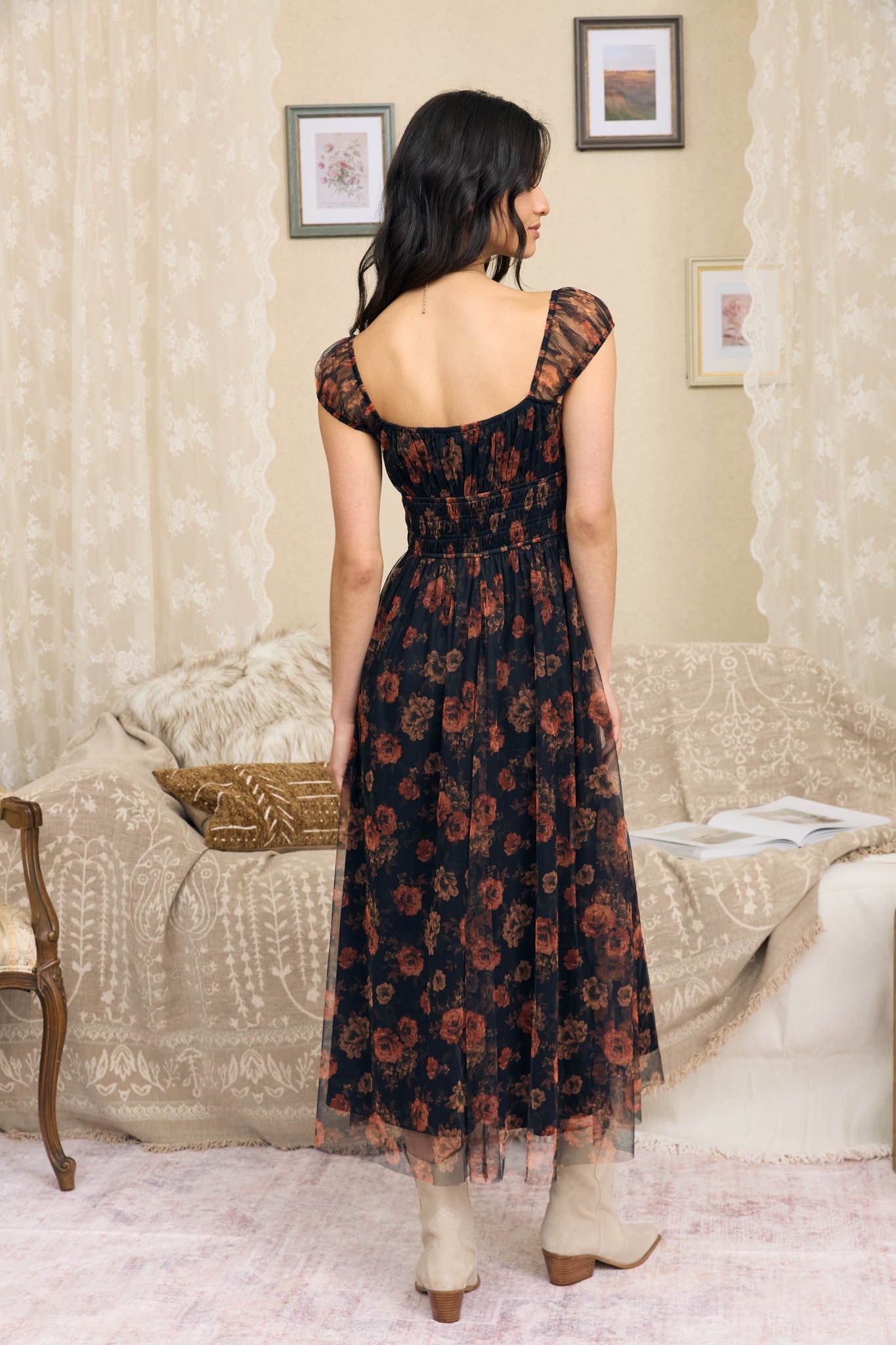 Aurelia Floral Dress