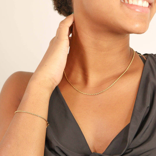 Cady Rope Chain Necklace