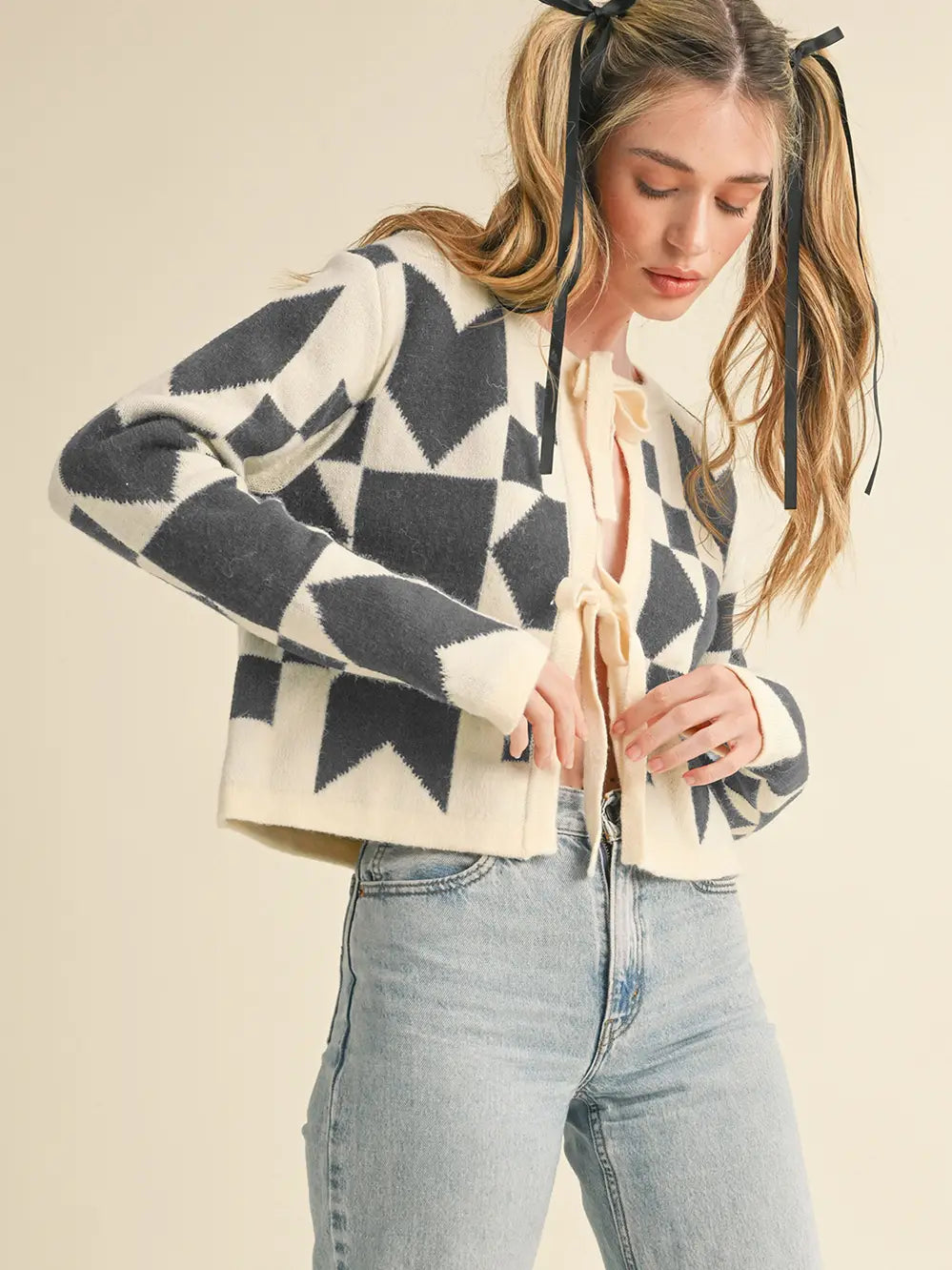 Hadley Open Front Cardigan