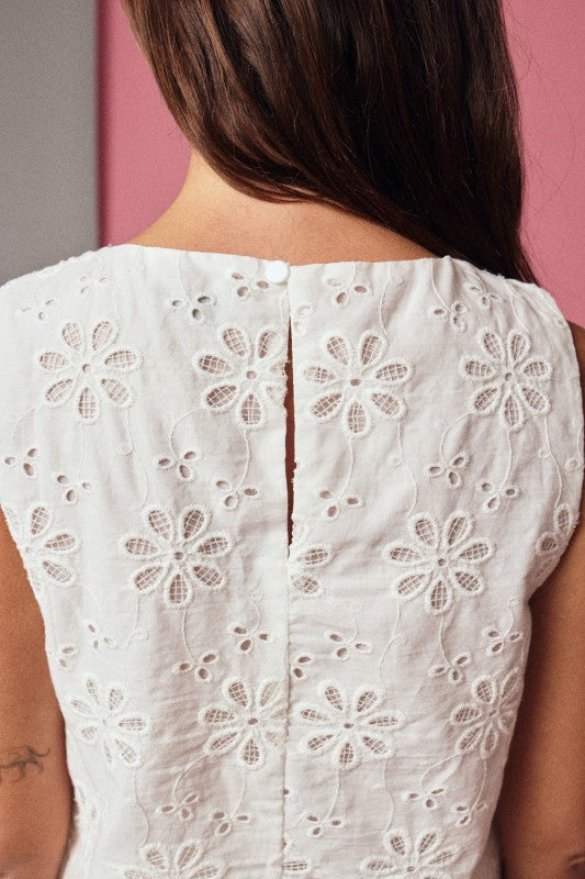 Paloma Eyelet Top