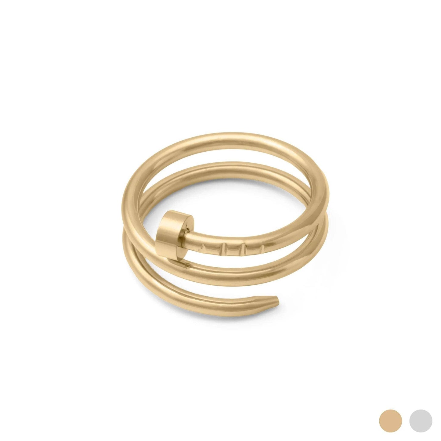 Twisted Nail Ring
