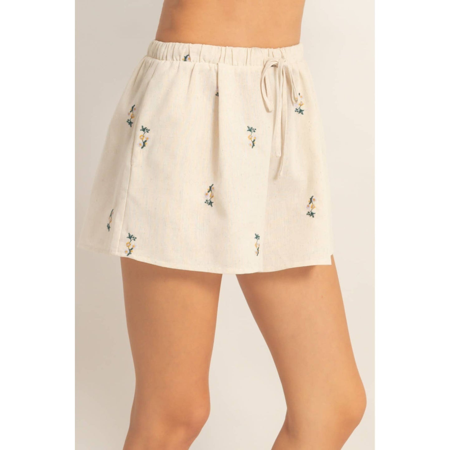 Magnolia Drawstring Shorts