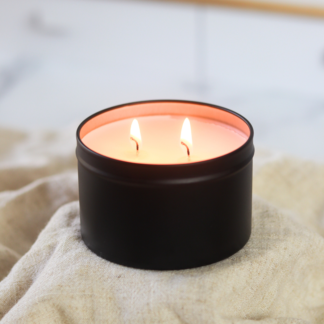 Sugar Cookies - 6 oz. Matte Black Soy Candle Tin