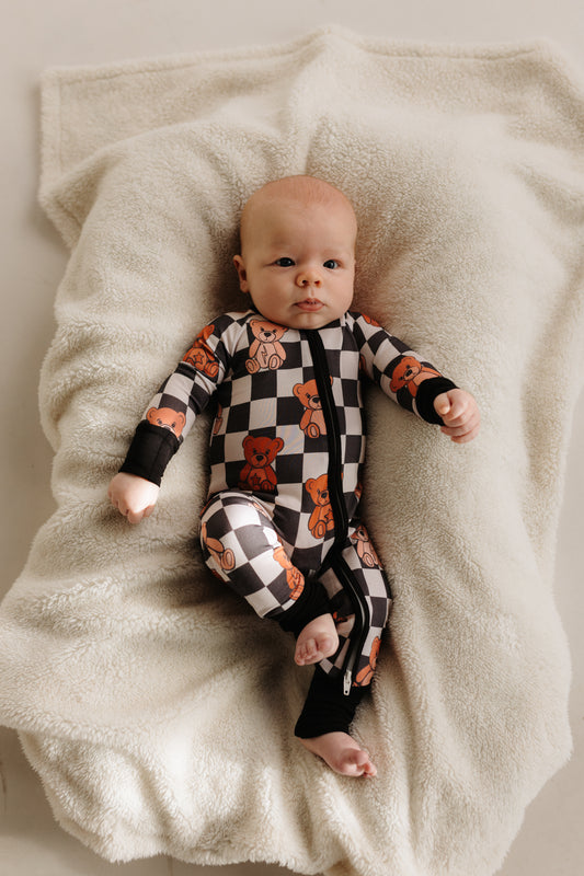 Cuddle Bear Zip Up Onesie