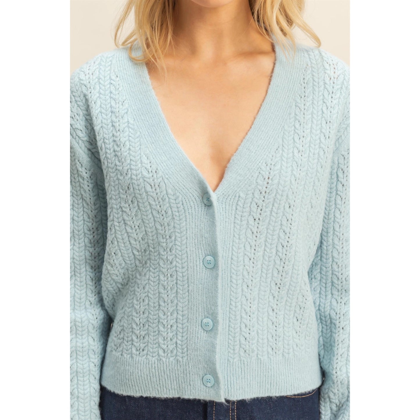 Opehlia Cable Knit Sweater