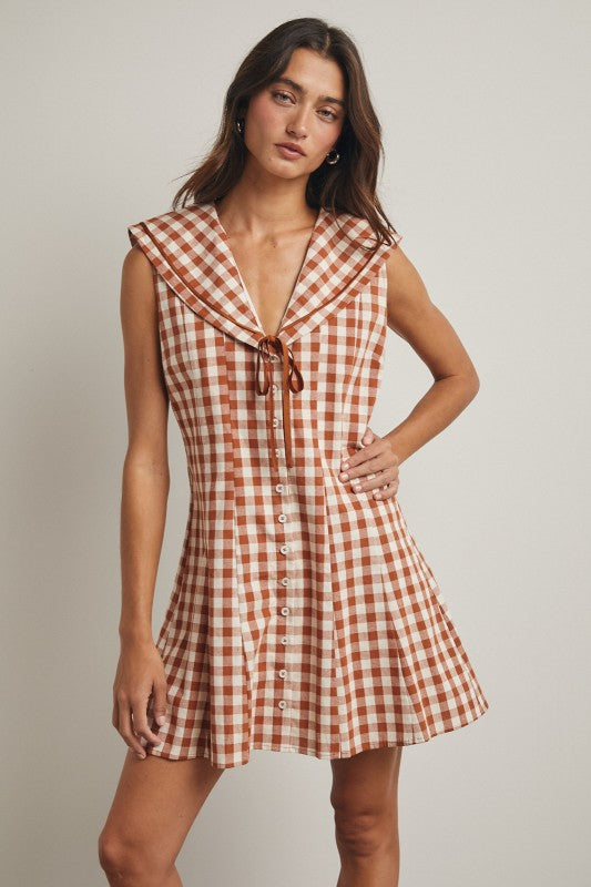 Sitting on the Dock Mini Dress
