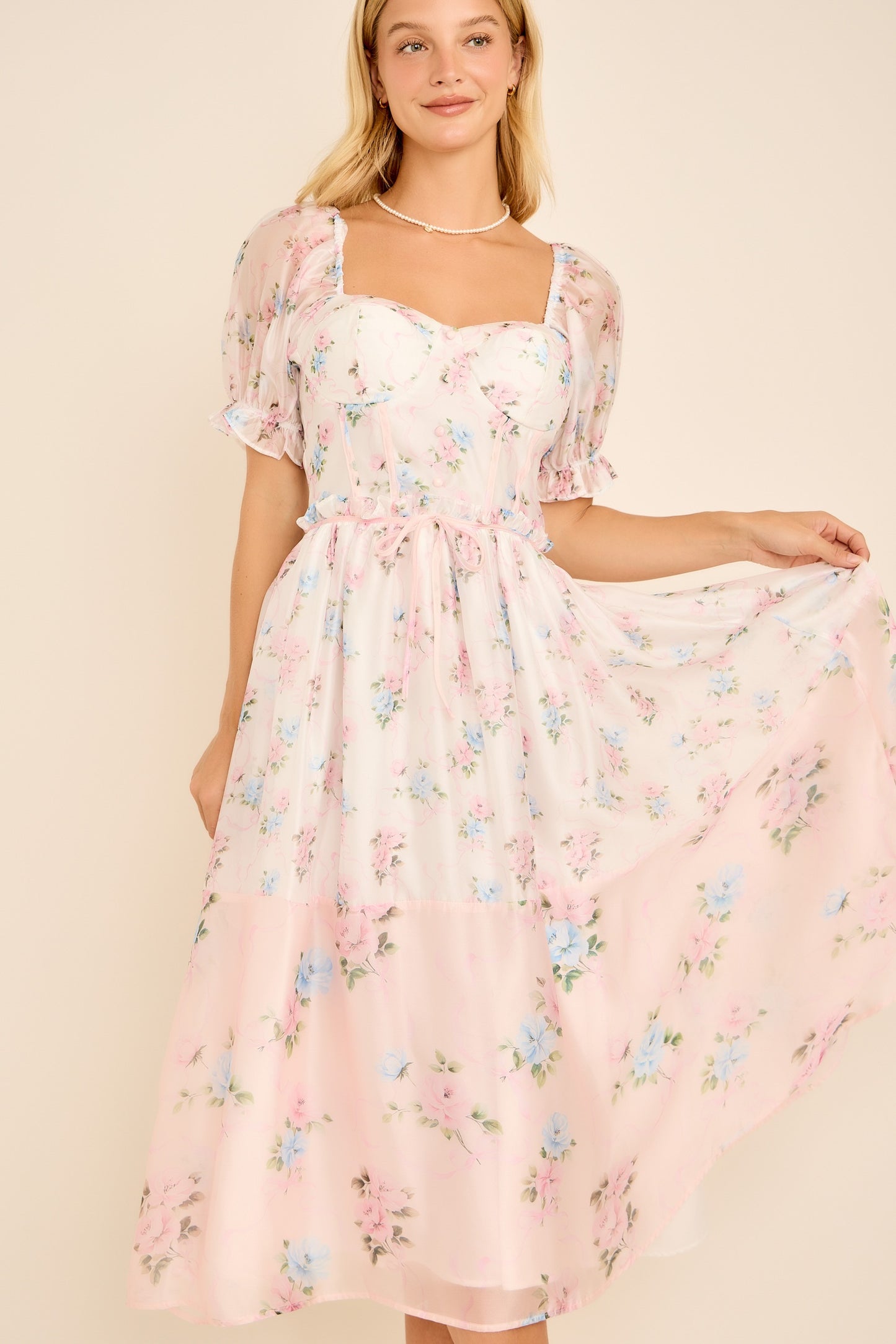 Secret Garden Midi Dress