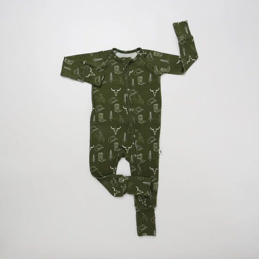 The Trailblazer Zip Up Onesie