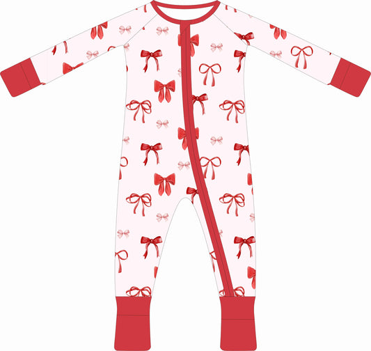All Wrapped Up Zip Up Onesie