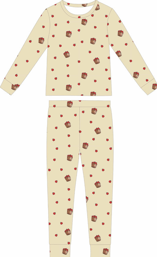 Falling for Apples Long Sleeve Set